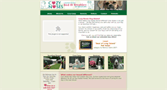 Desktop Screenshot of cozynoses.com